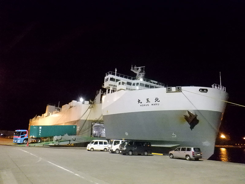 RORO荷役作業